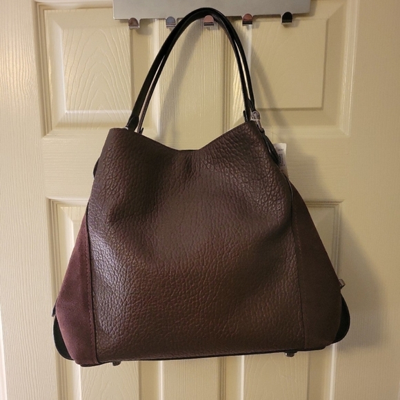 Coach Edie 42 handbag, tote NWT